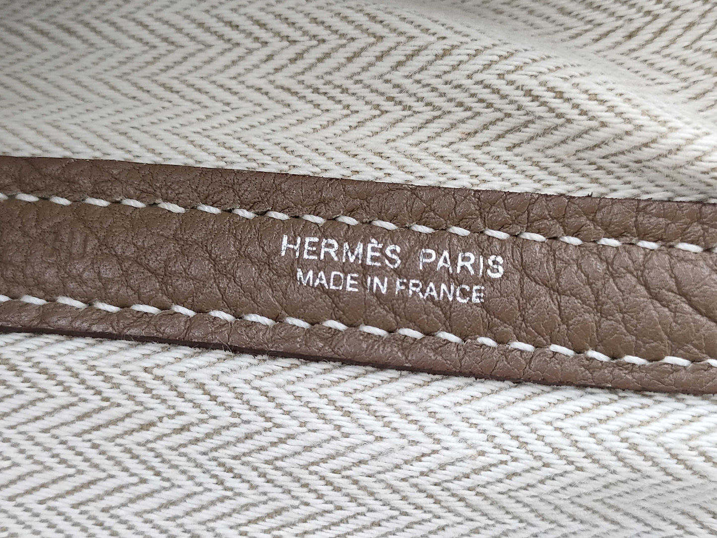 HERMES Garden Party PM Tote Bag
