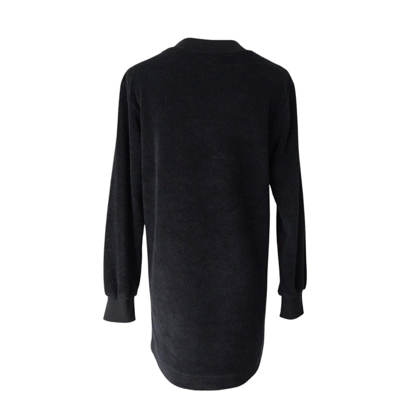 Dior Christian Dior 1990s Vintage CD Logo Embroidered Long Sweatshirt Black Women's Size M Top