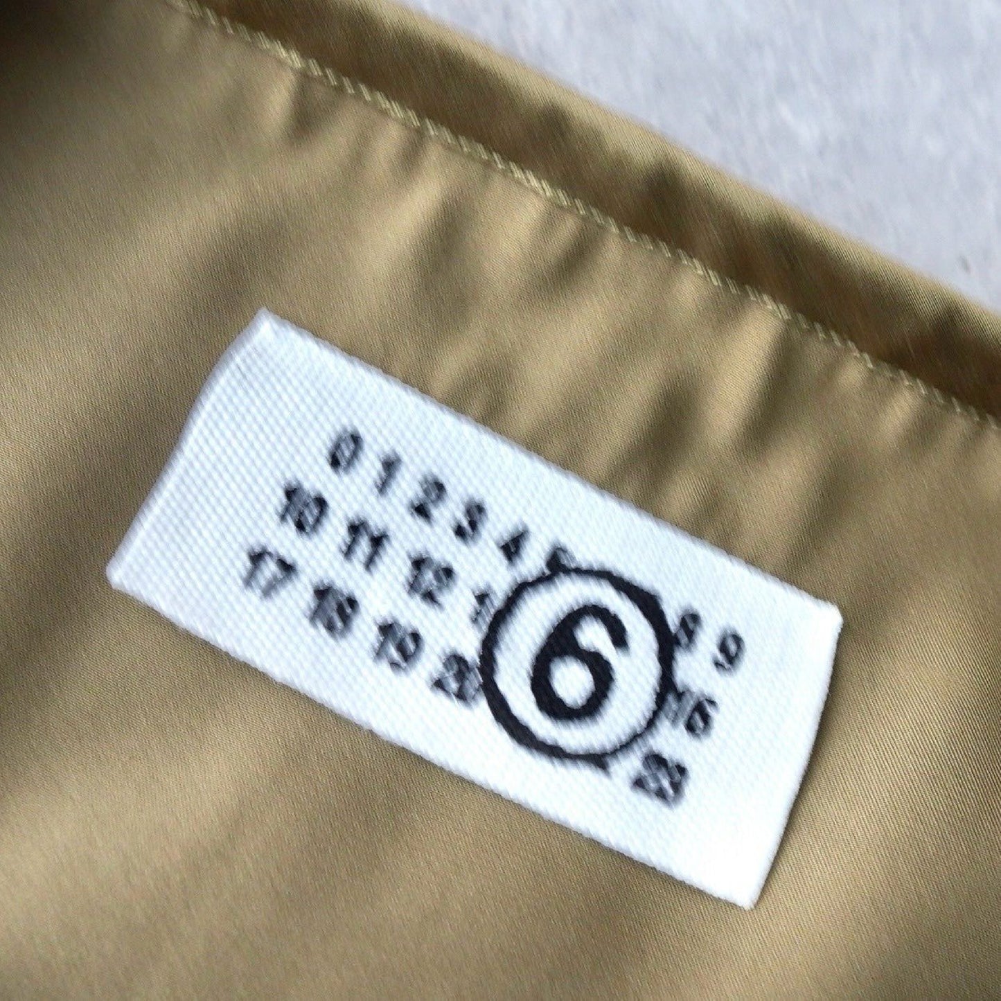Maison Margiela Tunic with Flared Sleeves, Khaki, Women's, Size 38