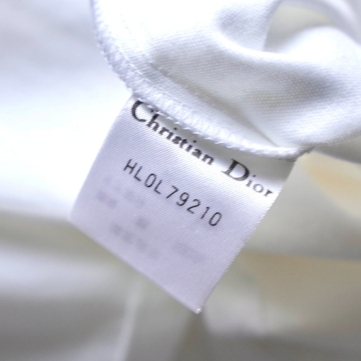 Dior Christian Dior Short Sleeve T-Shirt Flower Logo White 1990s T-Shirt
