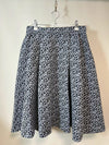 RENE All-Over Print Flare Skirt, Size 38