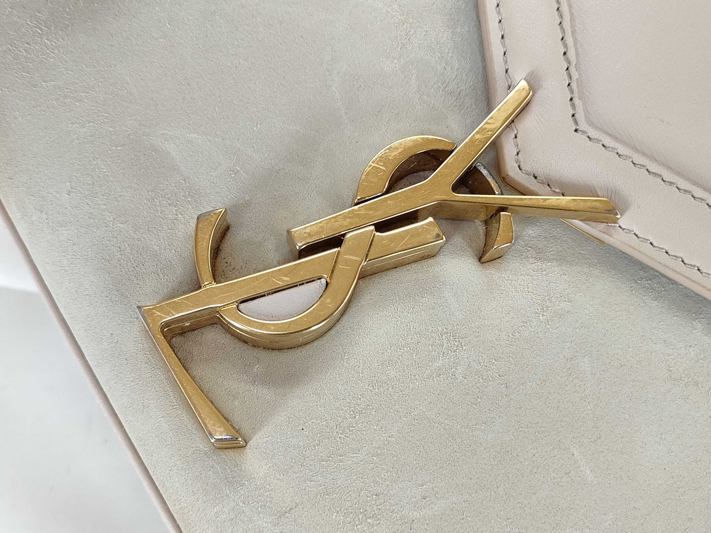 SAINT LAURENT YSL Cassandra Shoulder Bag Handbag