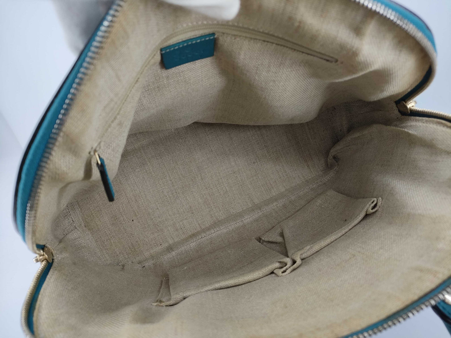 GUCCI Guccissima 449663 Hand Blue Handbag