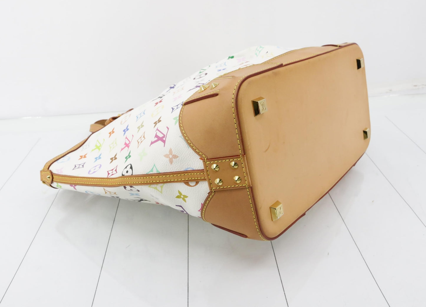 LOUIS VUITTON Monogram Multicolore Charlene GM Bron M93214 SR4111 Tote Bag