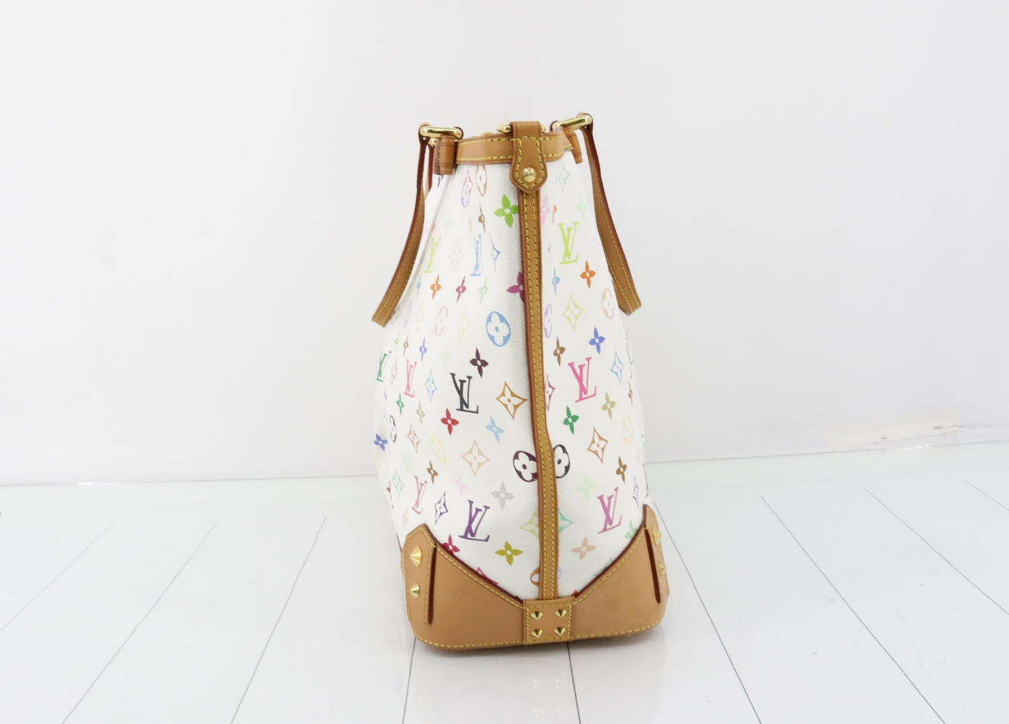 LOUIS VUITTON Monogram Multicolore Charlene GM Bron M93214 SR4111 Tote Bag