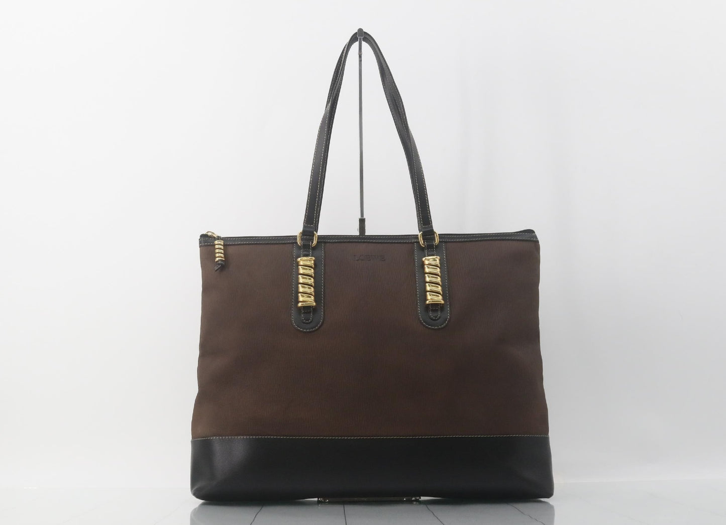 LOEWE Velazquez Brown Black Tote Bag