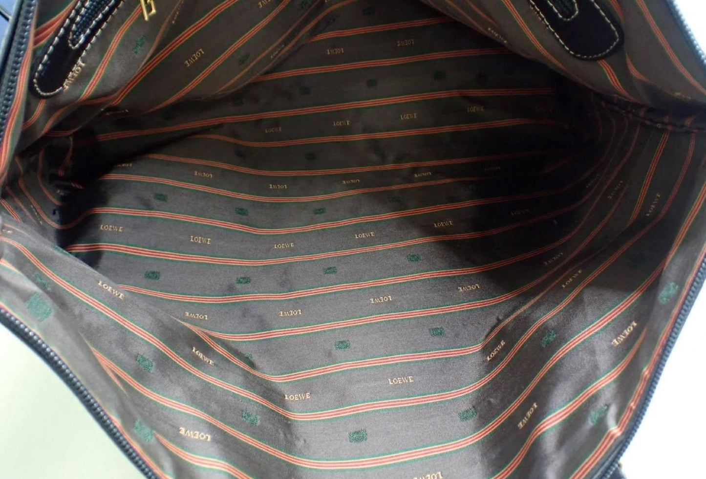 LOEWE Velazquez Brown Black Tote Bag