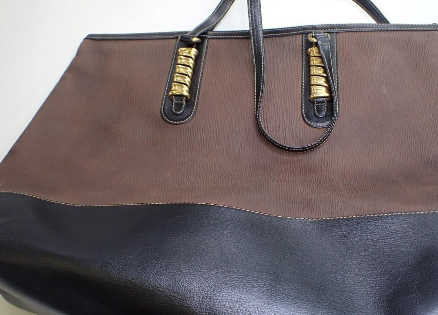 LOEWE Velazquez Brown Black Tote Bag