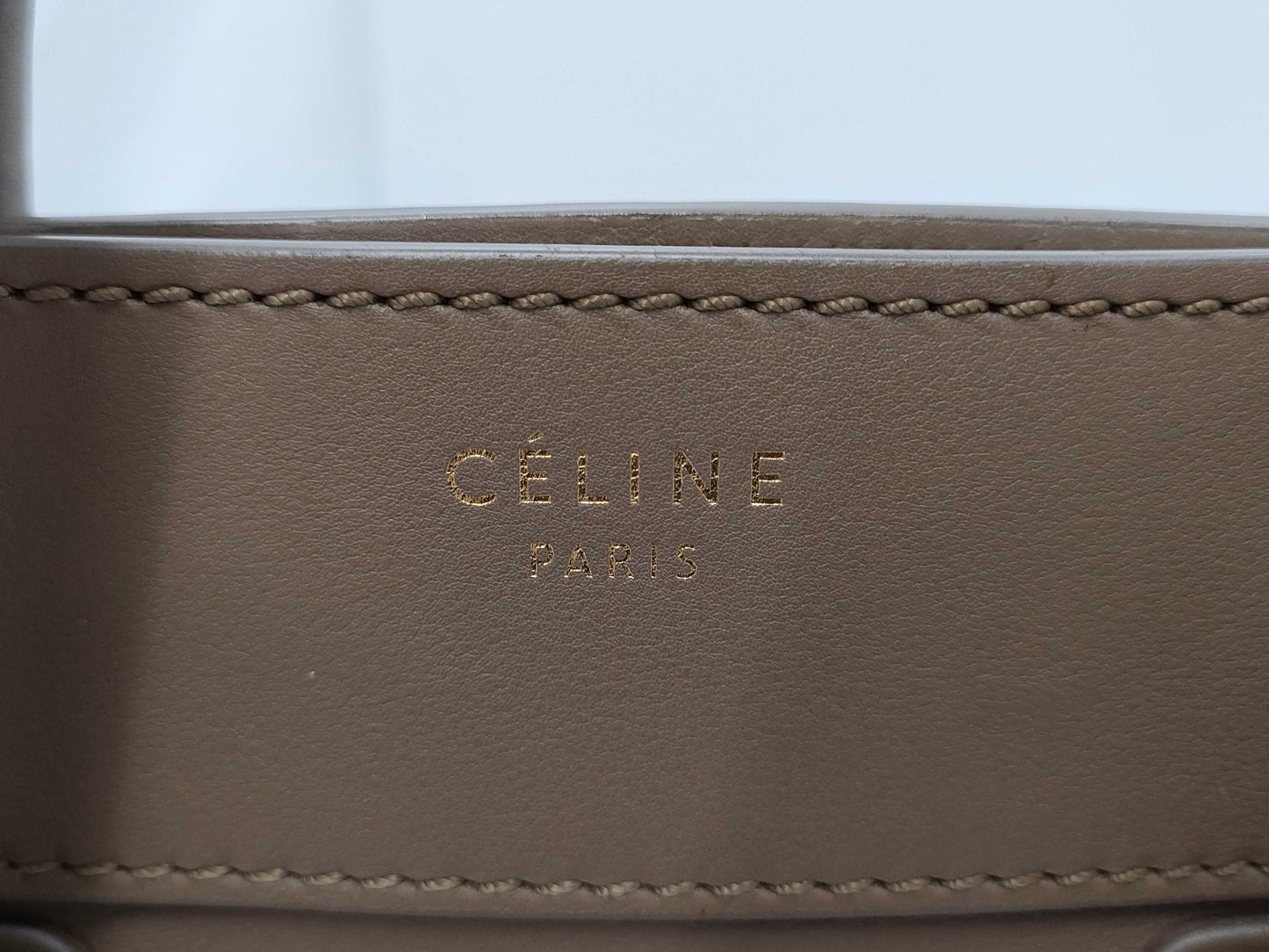 CELINE Luggage Handbag Bag