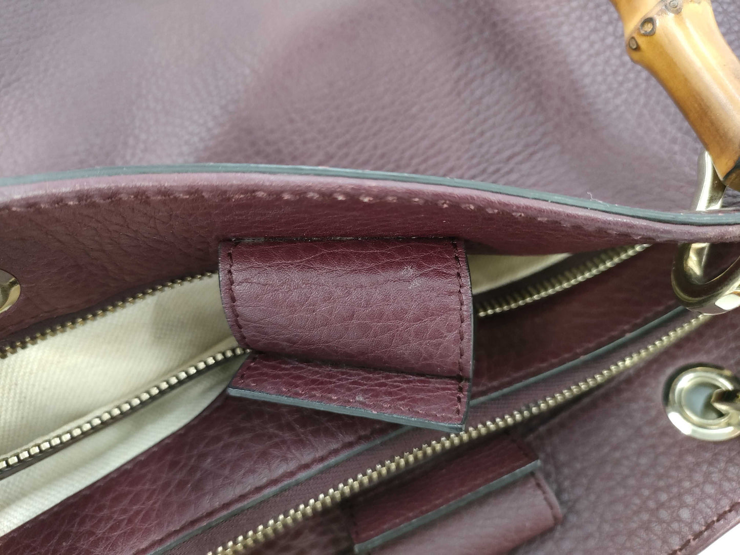 GUCCI Bamboo 2-Way Shoulder Bag/Handbag