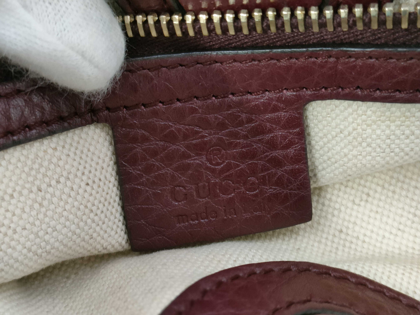 GUCCI Bamboo 2-Way Shoulder Bag/Handbag