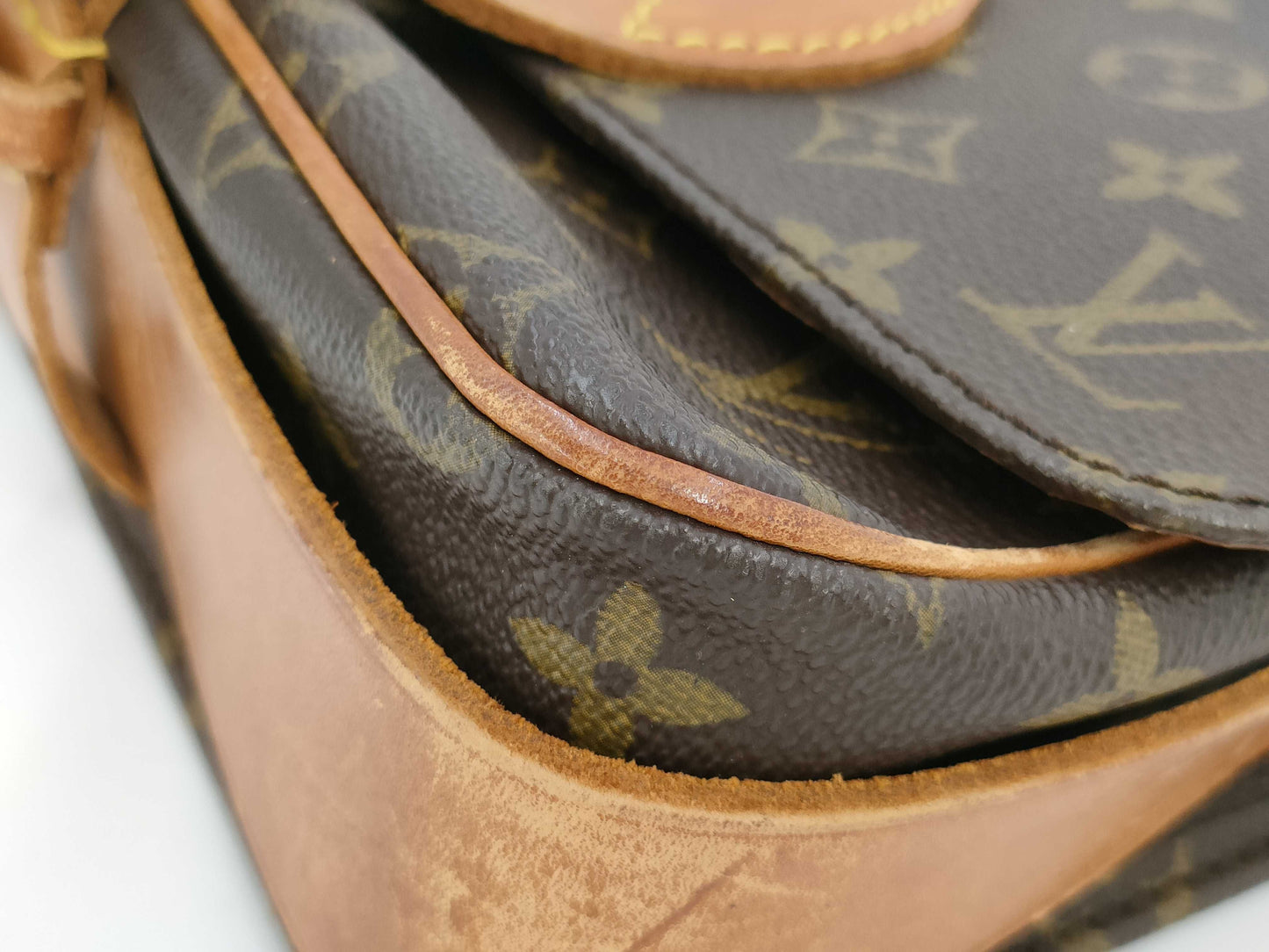 LOUIS VUITTON Monogram Cartouchiere Shoulder Bag