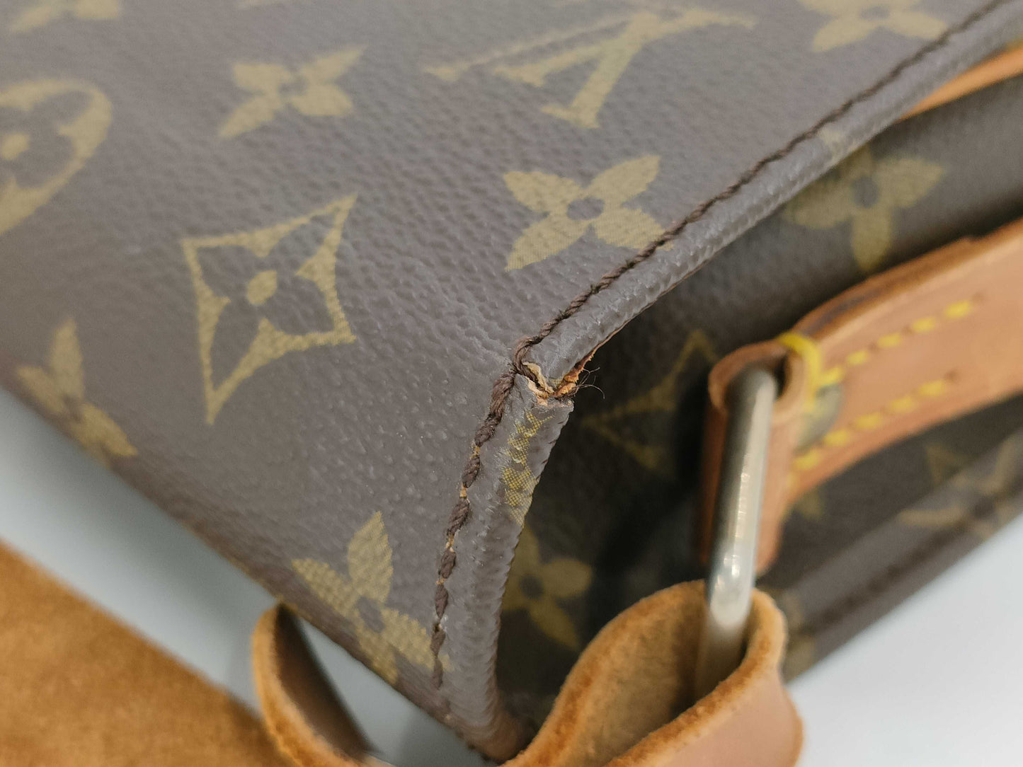 LOUIS VUITTON Monogram Cartouchiere Shoulder Bag