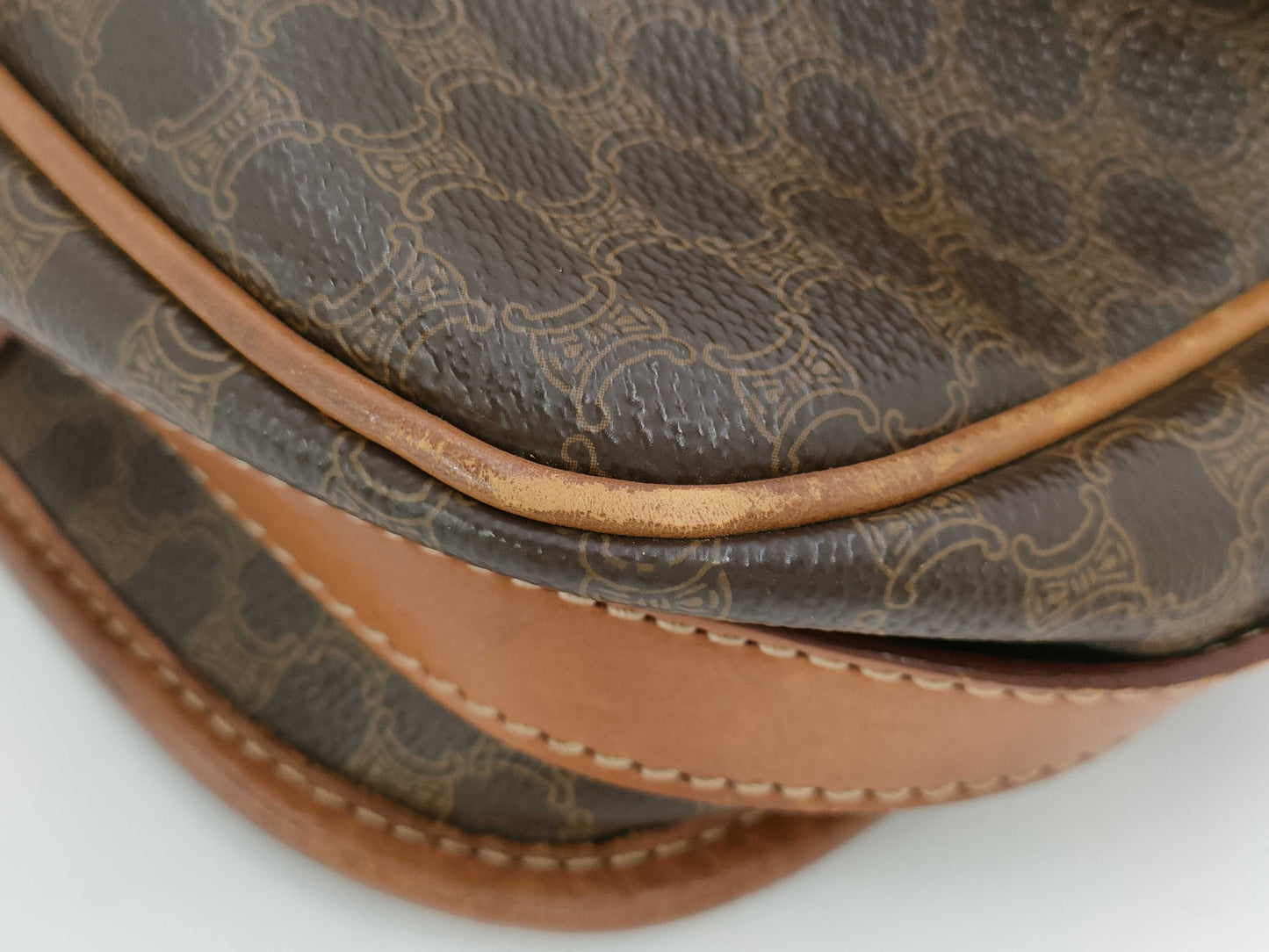 CELINE Macadam Shoulder Bag