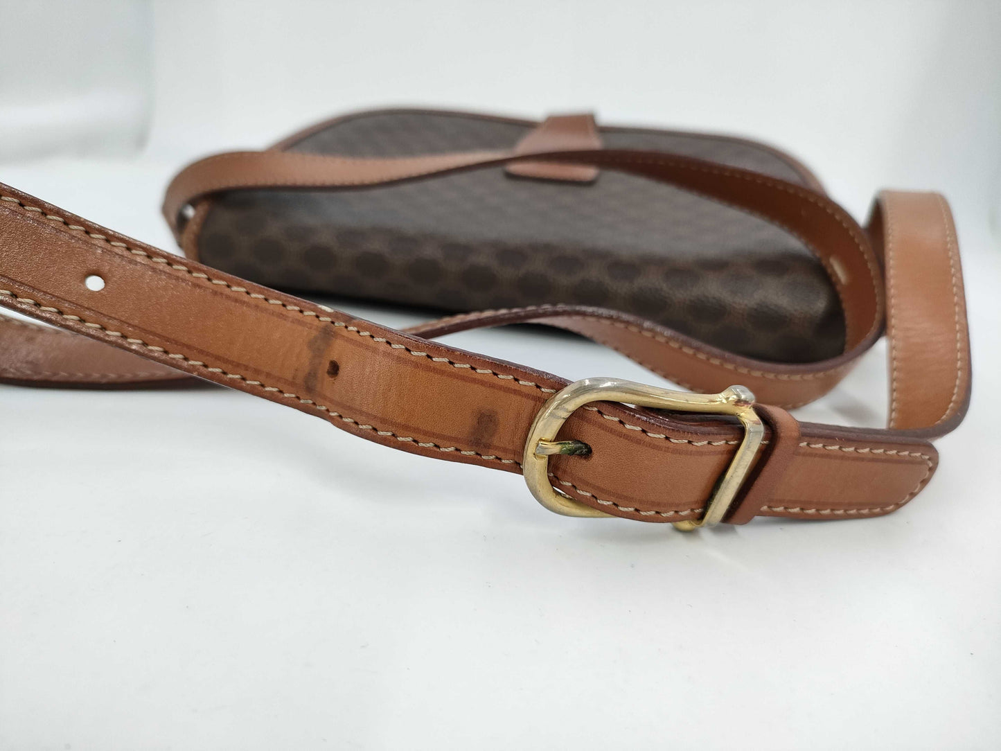 CELINE Macadam Shoulder Bag
