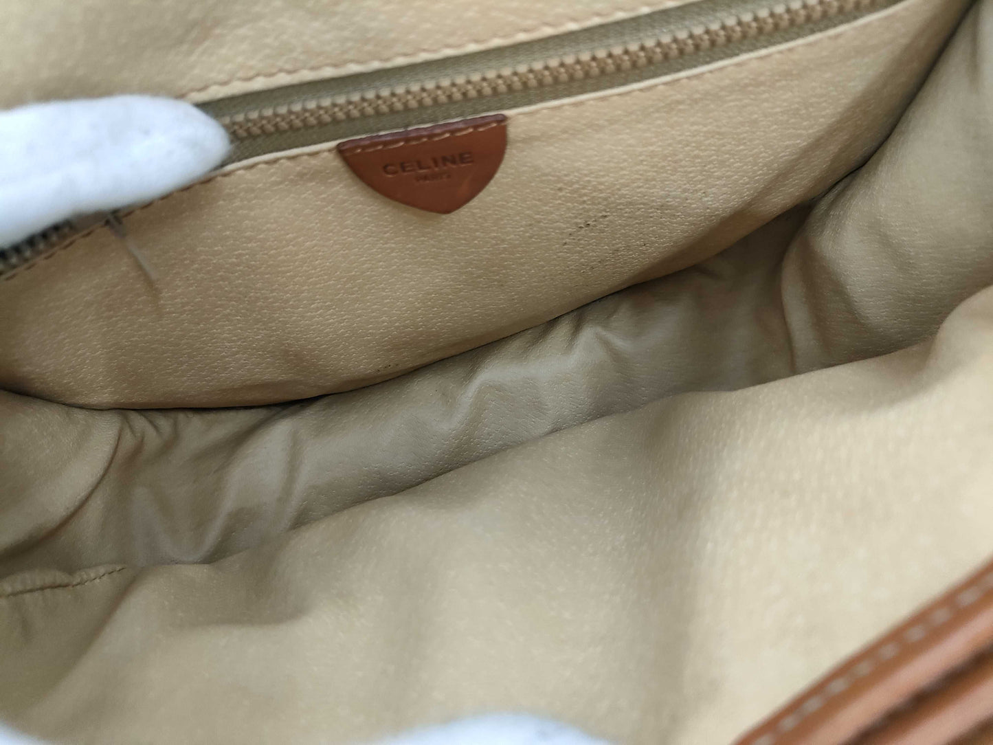 CELINE Macadam Shoulder Bag