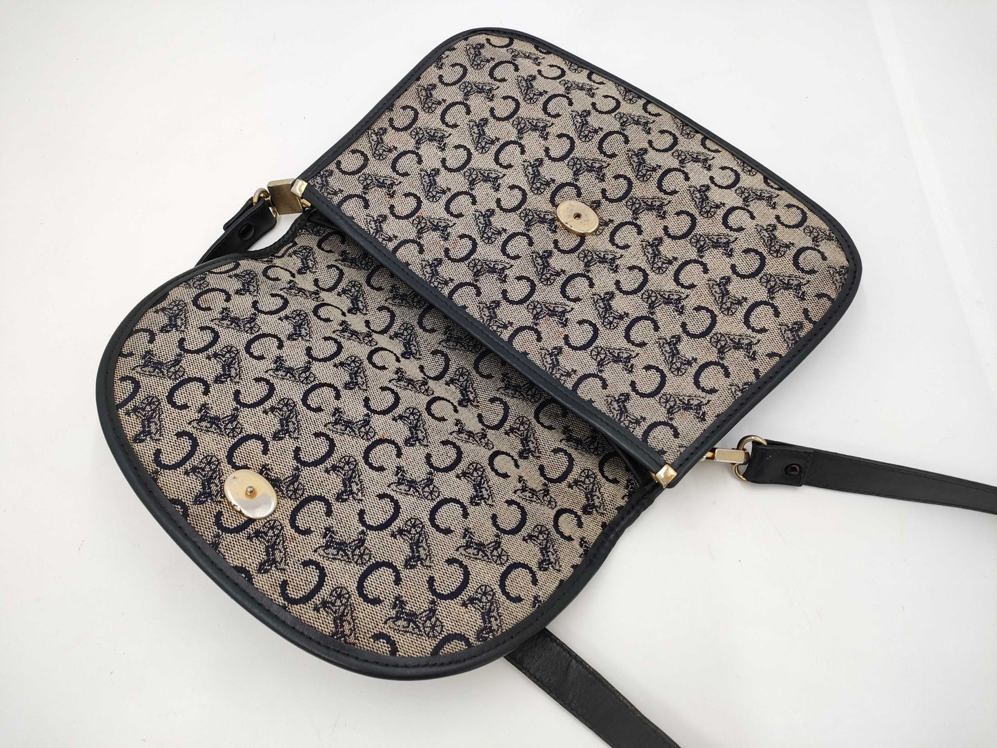 CELINE C Sulky Shoulder Bag
