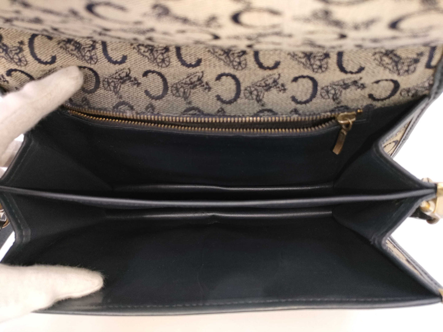 CELINE C Sulky Shoulder Bag