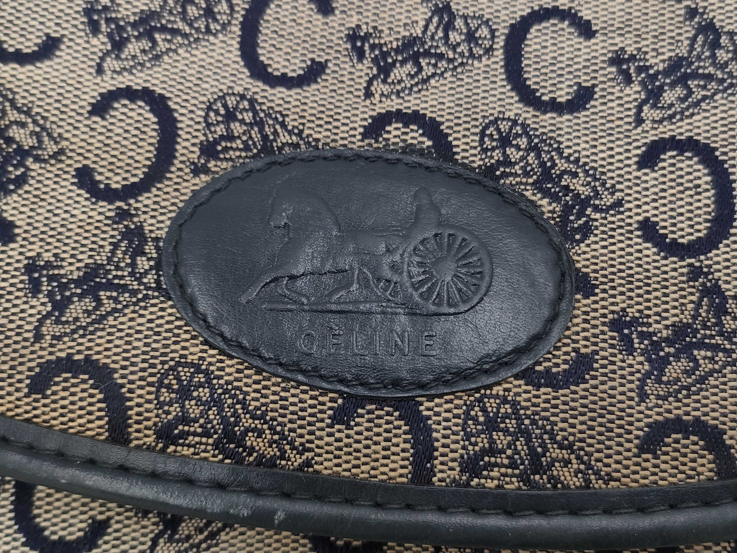 CELINE C Sulky Shoulder Bag