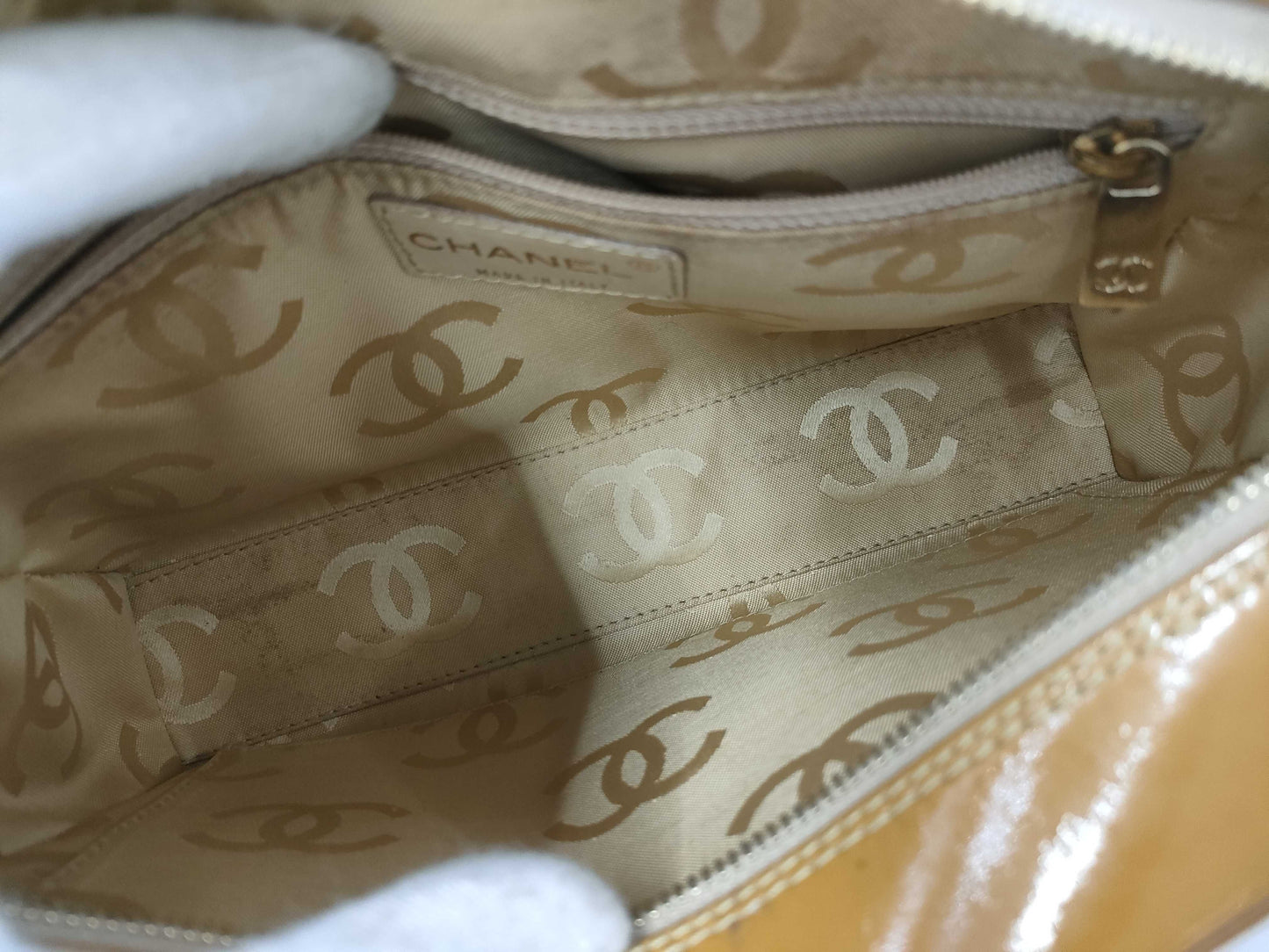 CHANEL Chocobar Shoulder Bag