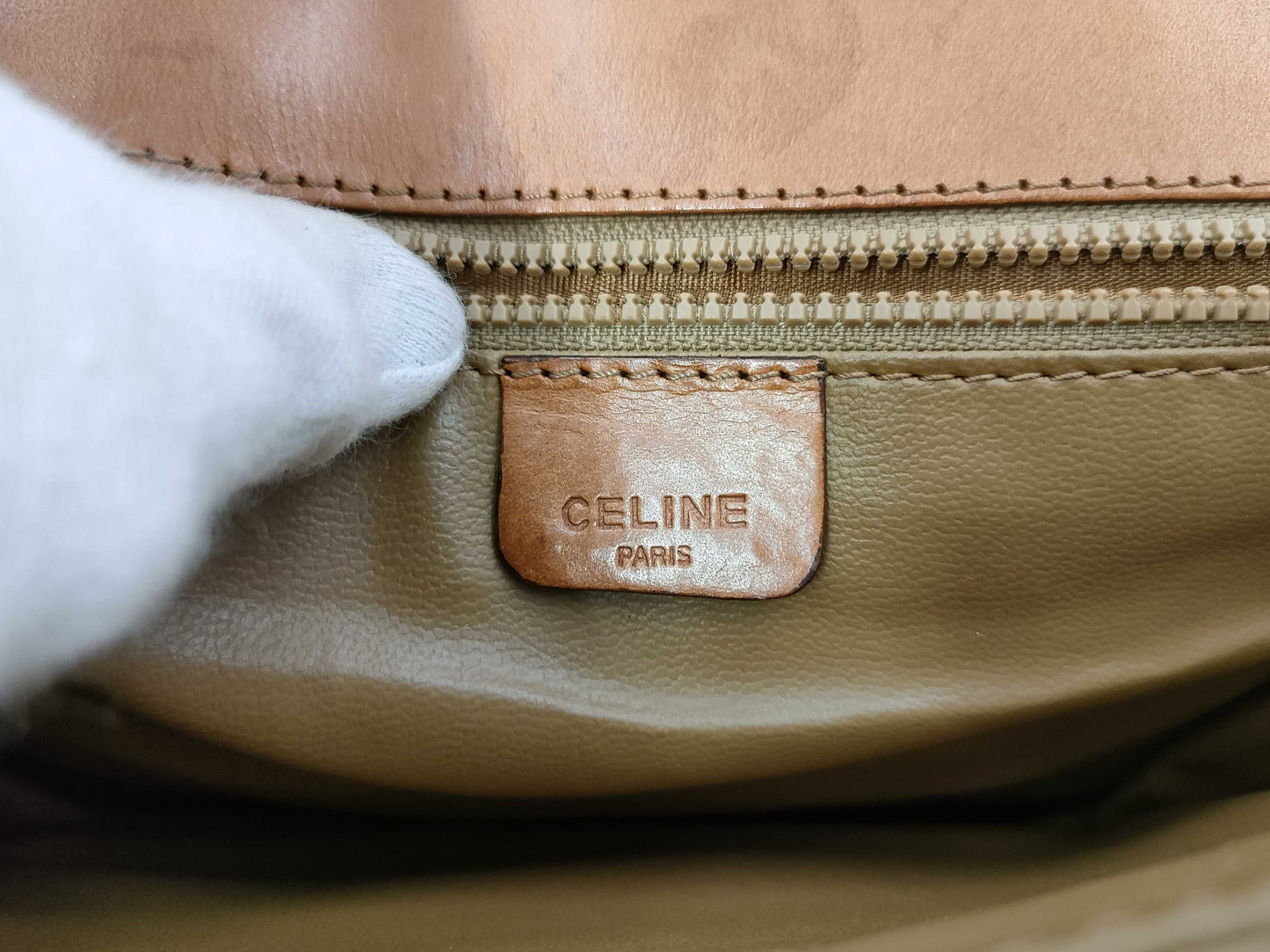 CELINE Macadam Shoulder Bag