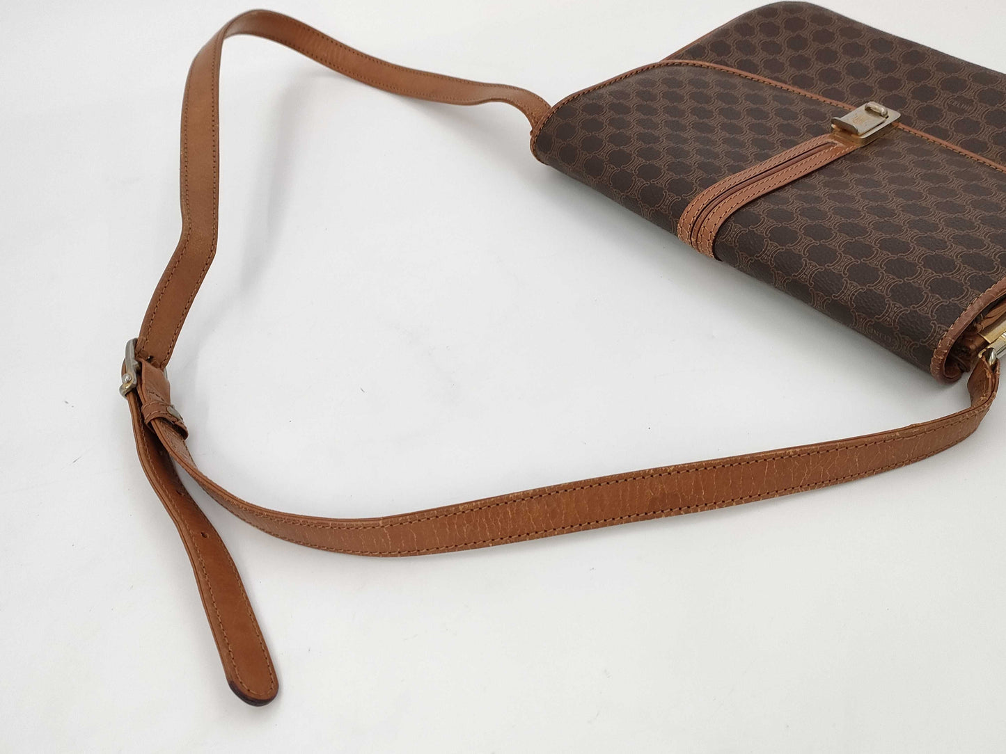 CELINE Macadam Shoulder Bag