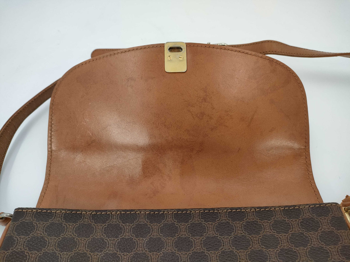 CELINE Macadam Shoulder Bag