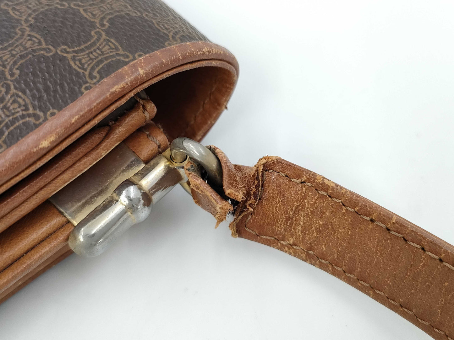 CELINE Macadam Shoulder Bag