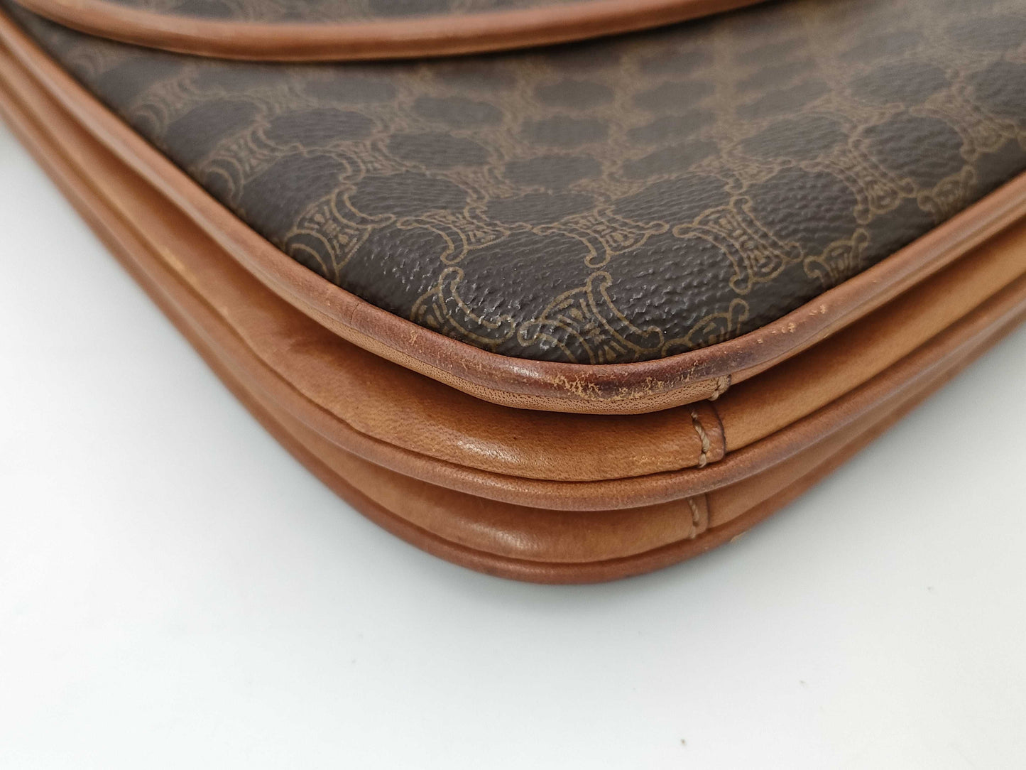 CELINE Macadam Shoulder Bag