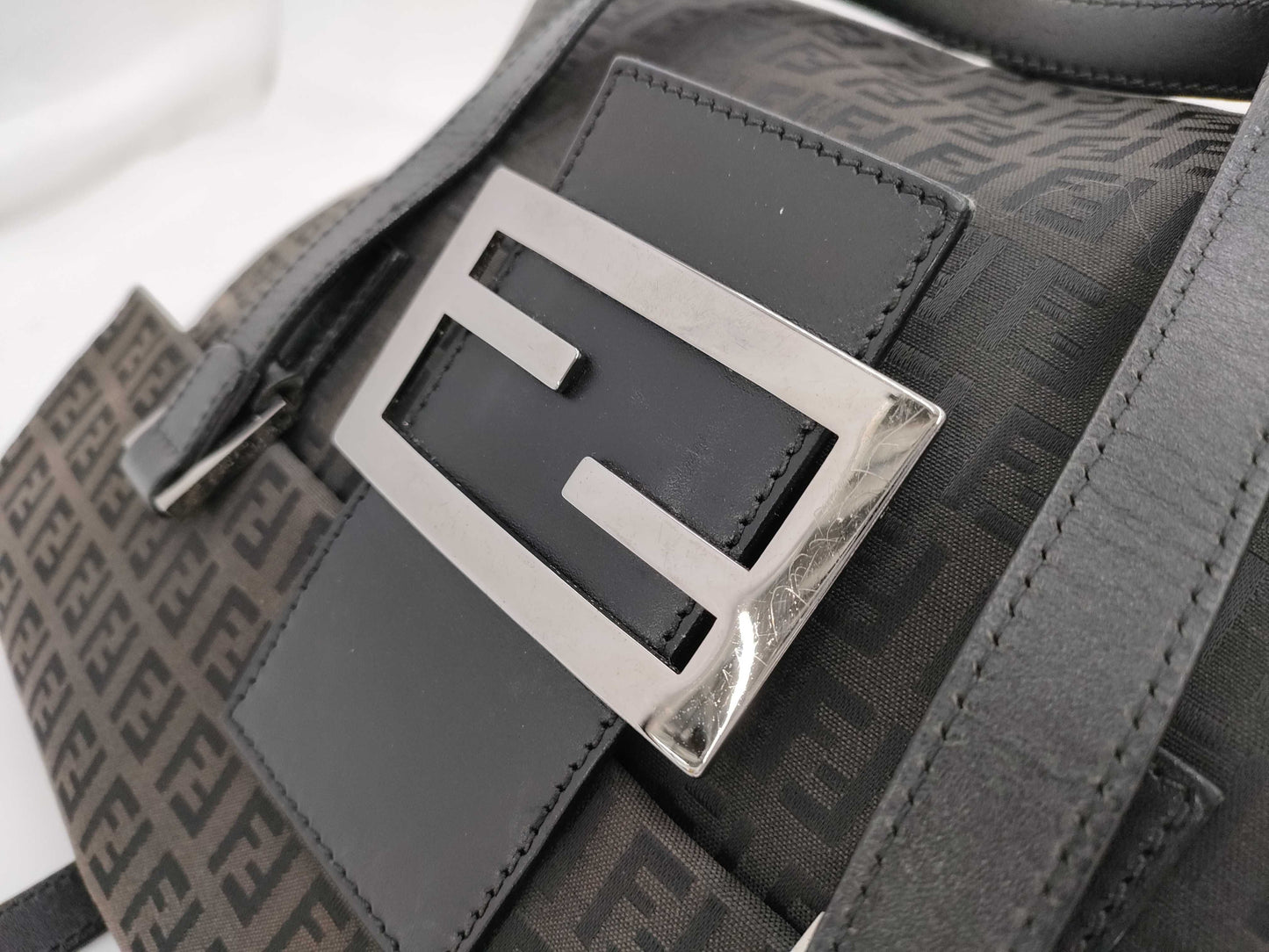 FENDI Zucchino Shoulder Bag
