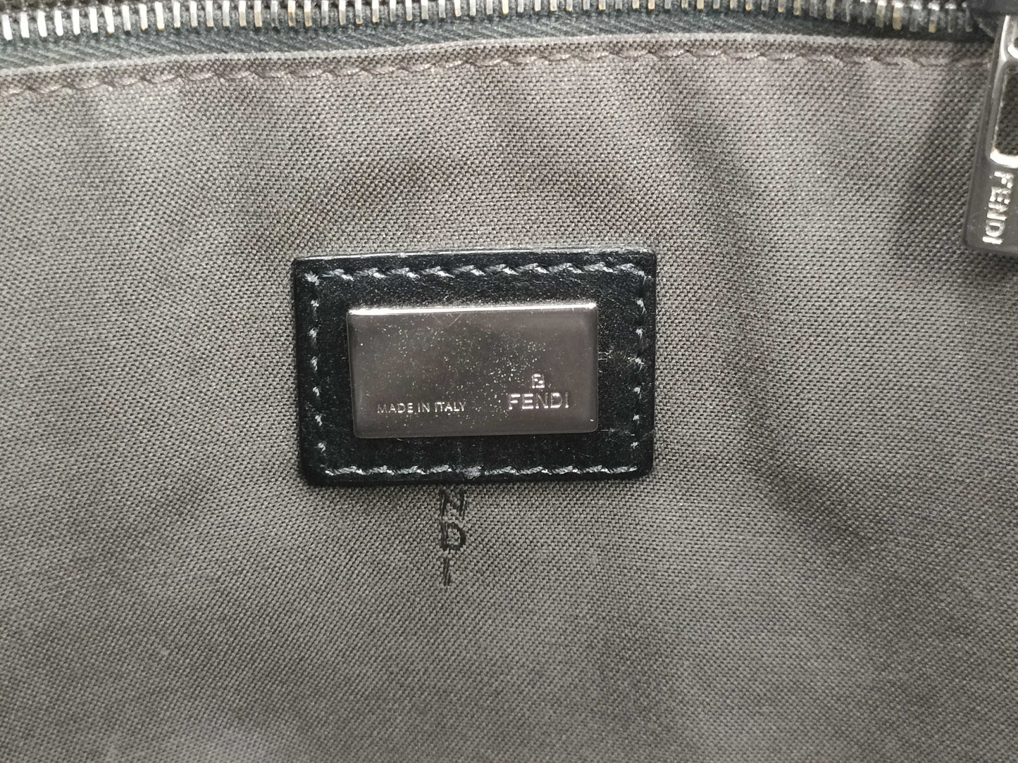 FENDI Zucchino Shoulder Bag