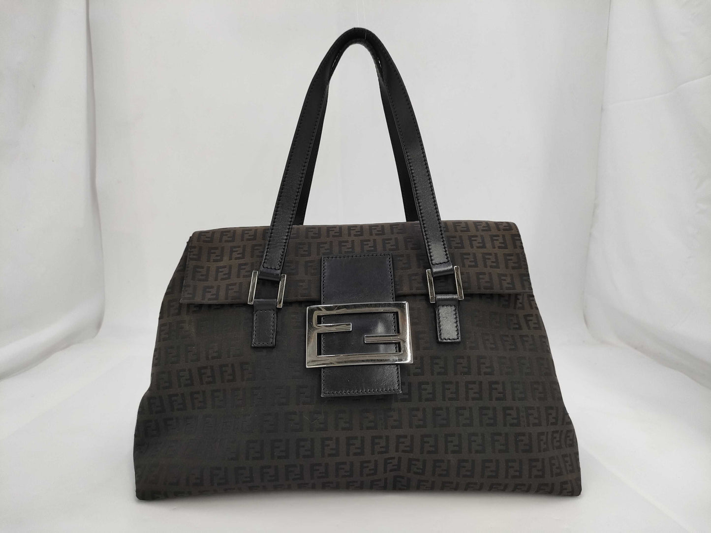 FENDI Zucchino Shoulder Bag