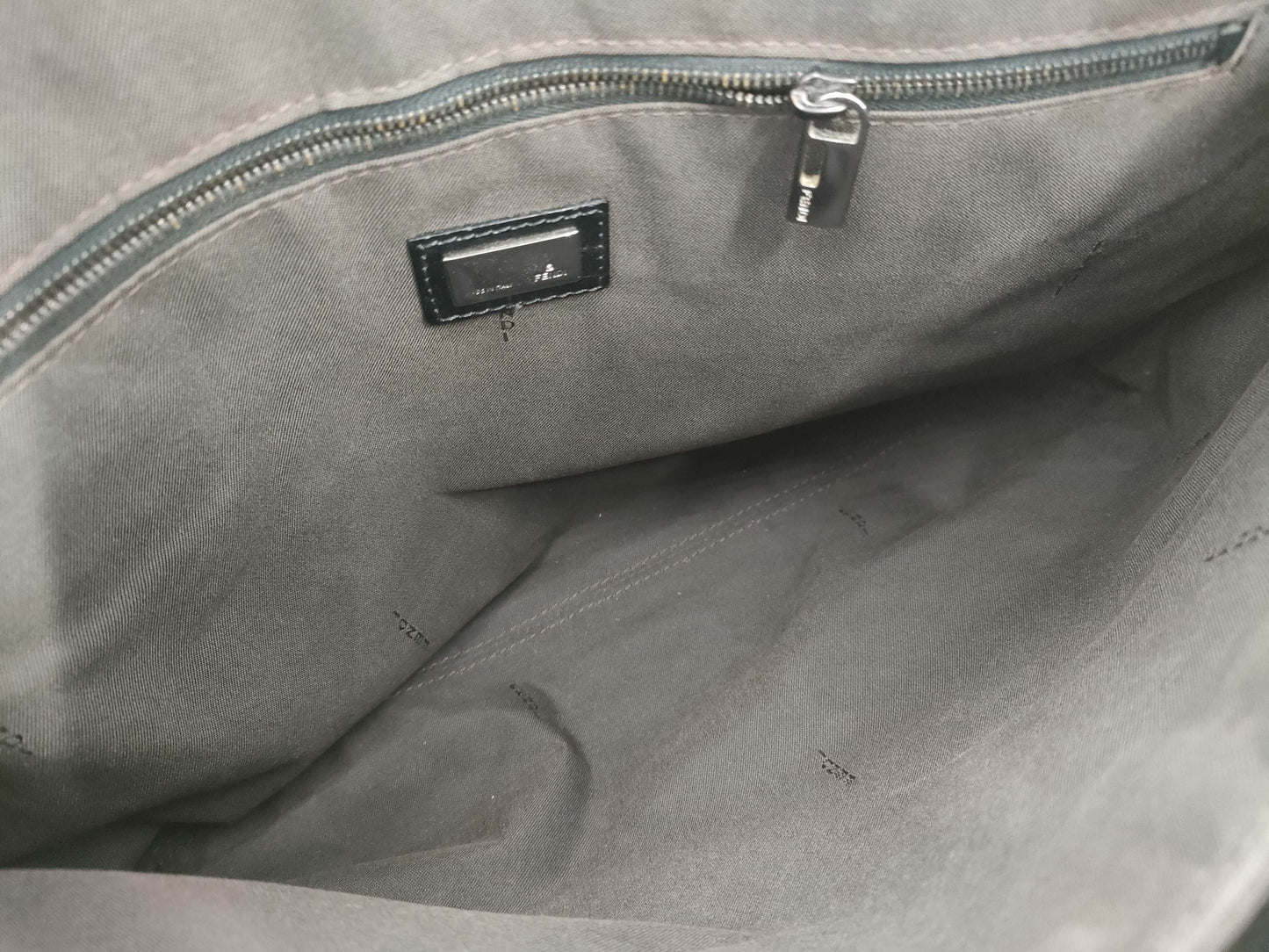 FENDI Zucchino Shoulder Bag