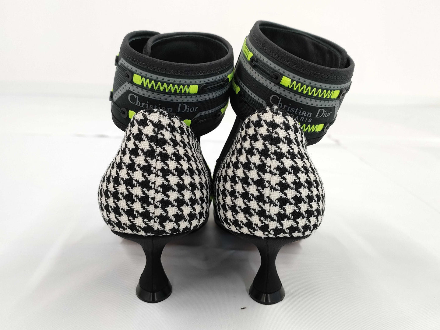 Dior Houndstooth Heel Size 37 Other Shoes