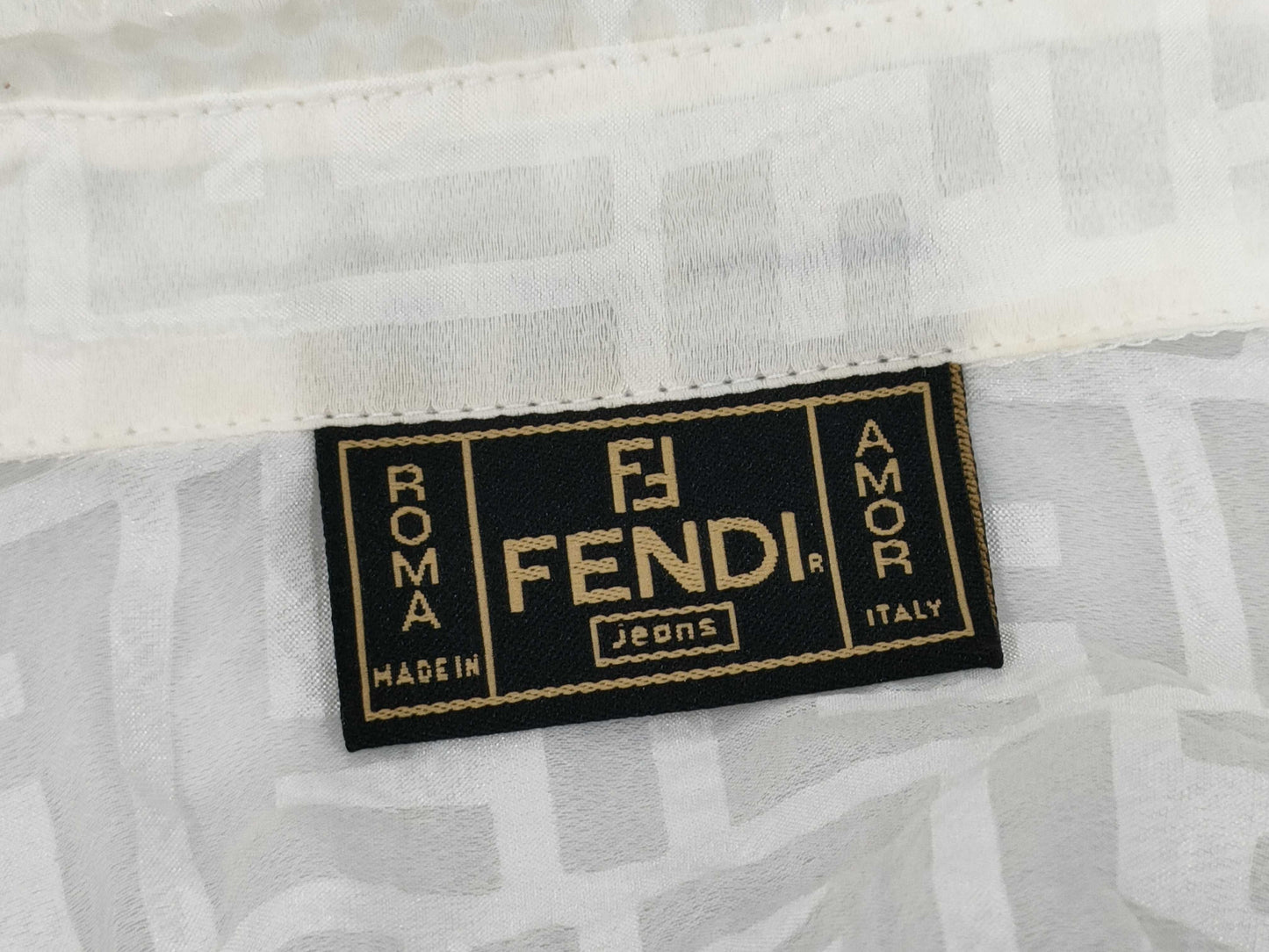 FENDI Zucca Shirt Size I40 Shirt
