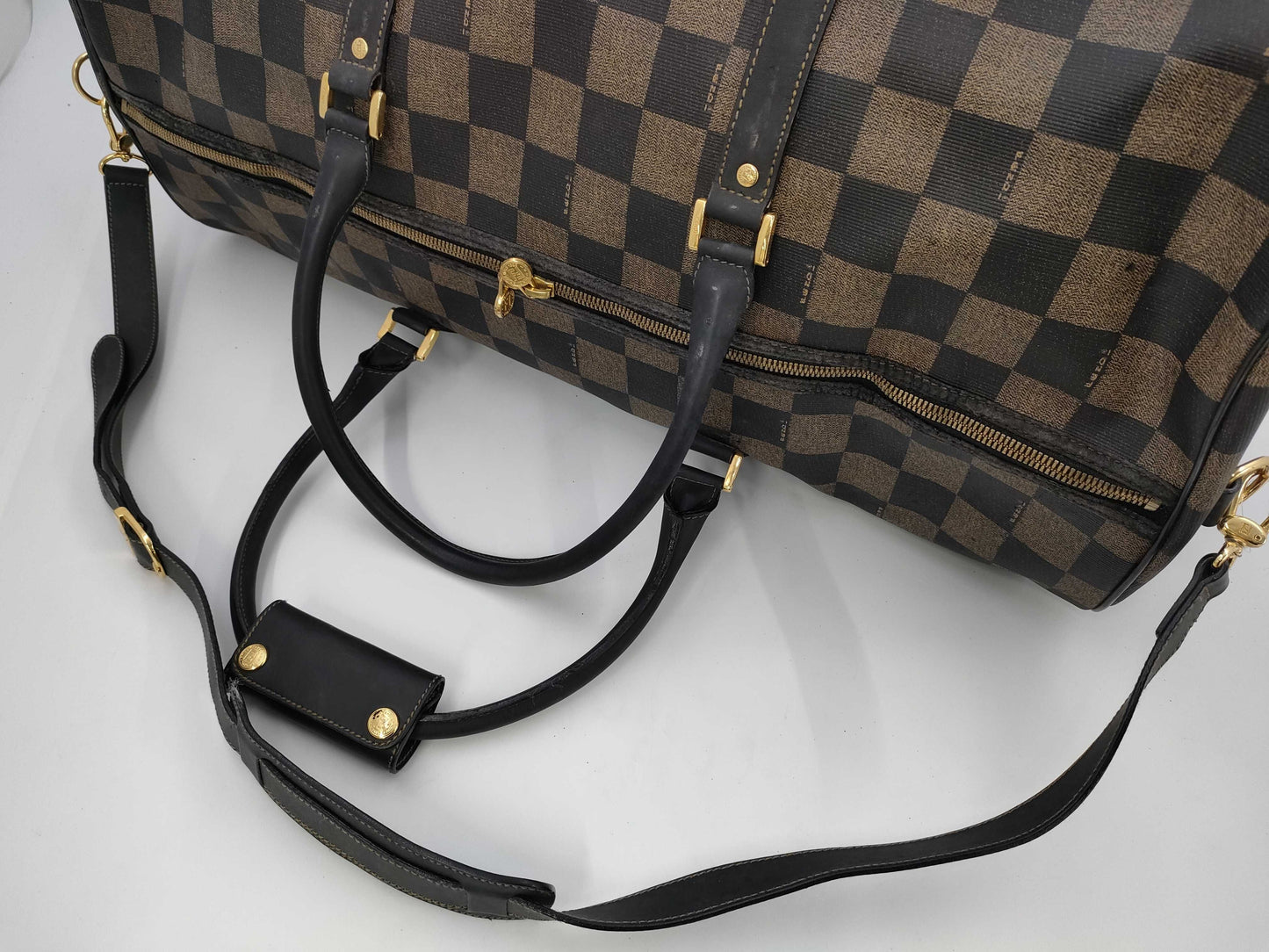 FENDI 2-Way Boston Bag