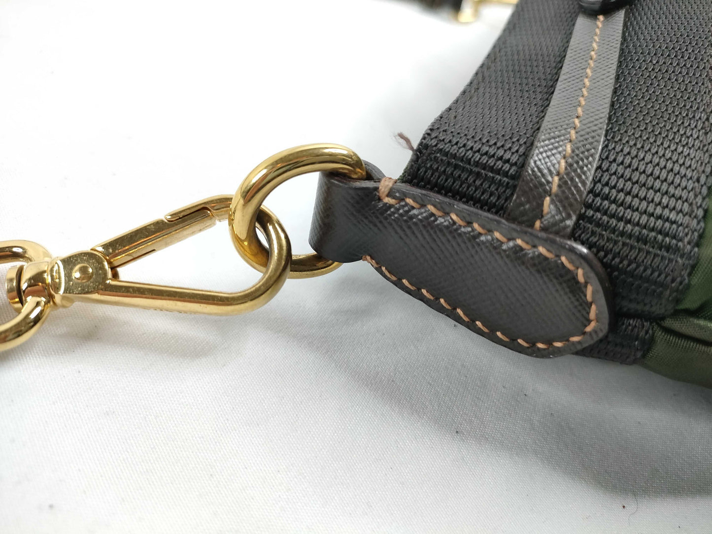 PRADA nylon shoulder bag