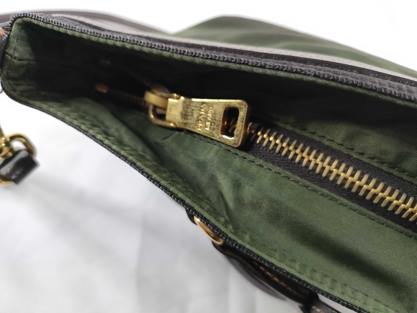 PRADA nylon shoulder bag