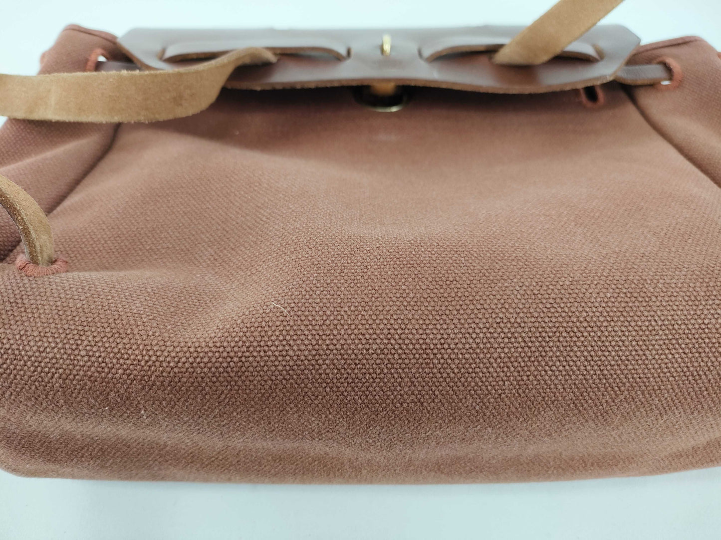 HERMES Air Bag, Hermès Air Bag Ad, PM, E Stamp, Brown, Accessories: Spare Bag, Handbag