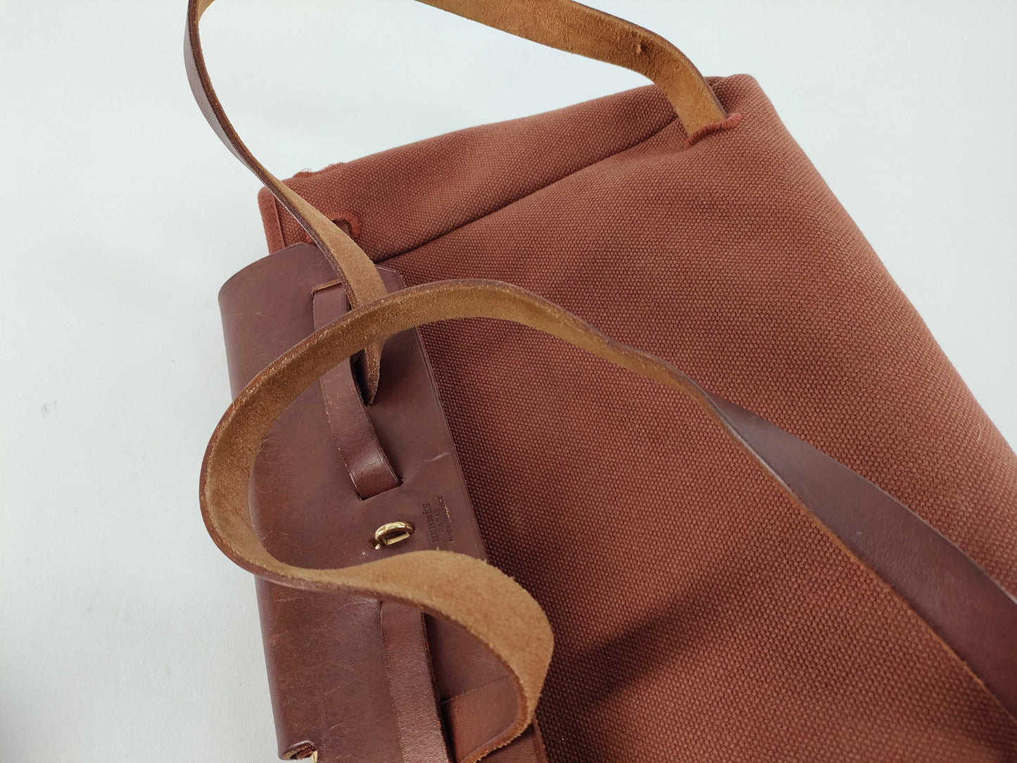 HERMES Air Bag, Hermès Air Bag Ad, PM, E Stamp, Brown, Accessories: Spare Bag, Handbag