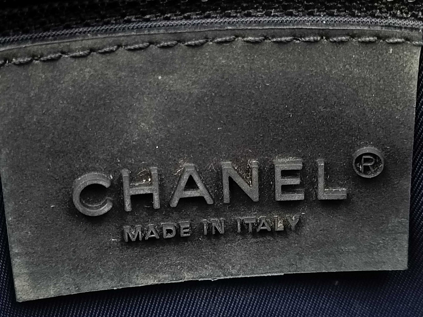 CHANEL Sport Line Navy Shoulder Bag