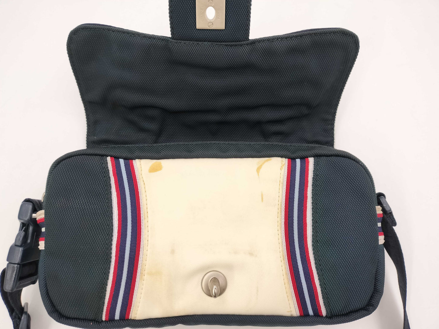 CHANEL Sport Line Navy Shoulder Bag