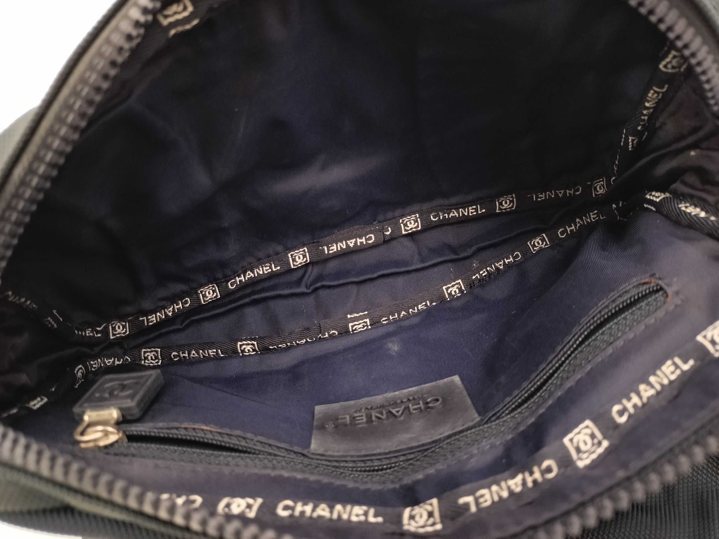 CHANEL Sport Line Navy Shoulder Bag