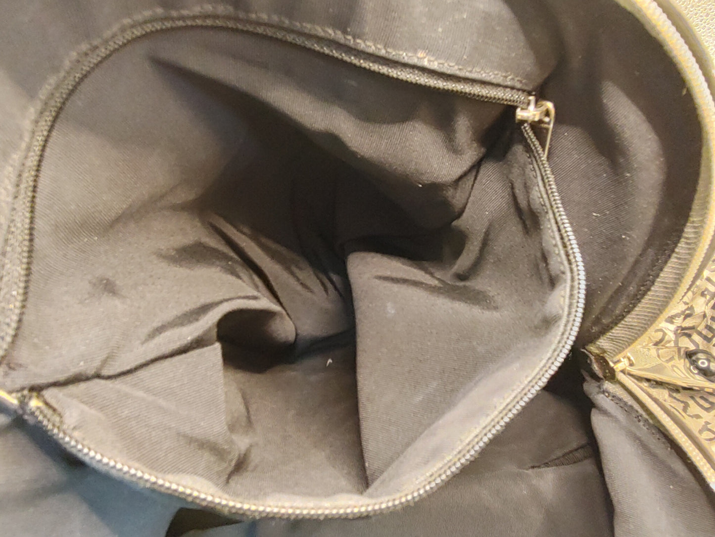 CHANEL Unlimited Seal 12581101 Nylon Silver Tote Bag