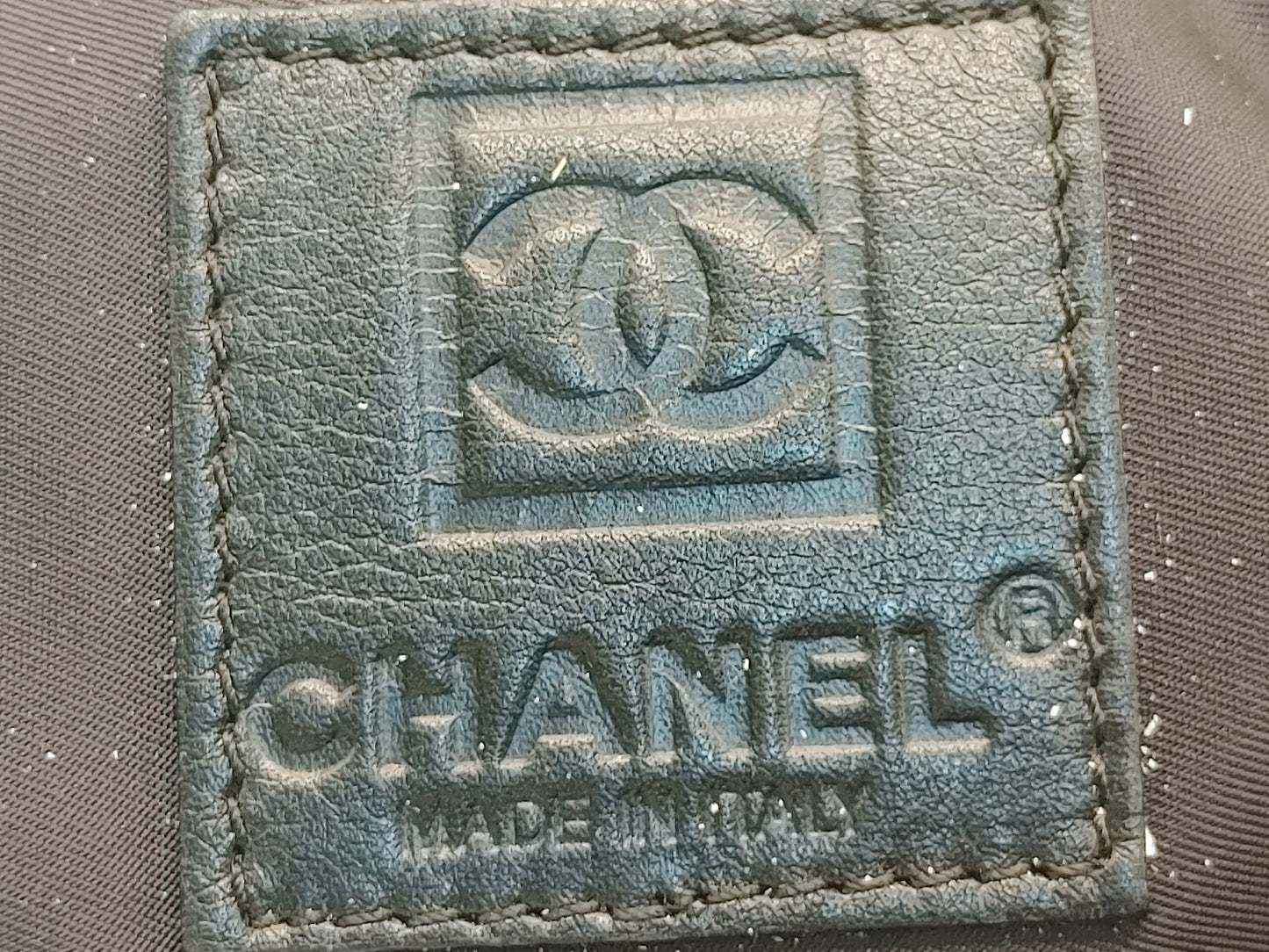 CHANEL Sport Line Shoulder Bag/Messenger Bag with Seal 12781193 Cotton White Shoulder Bag