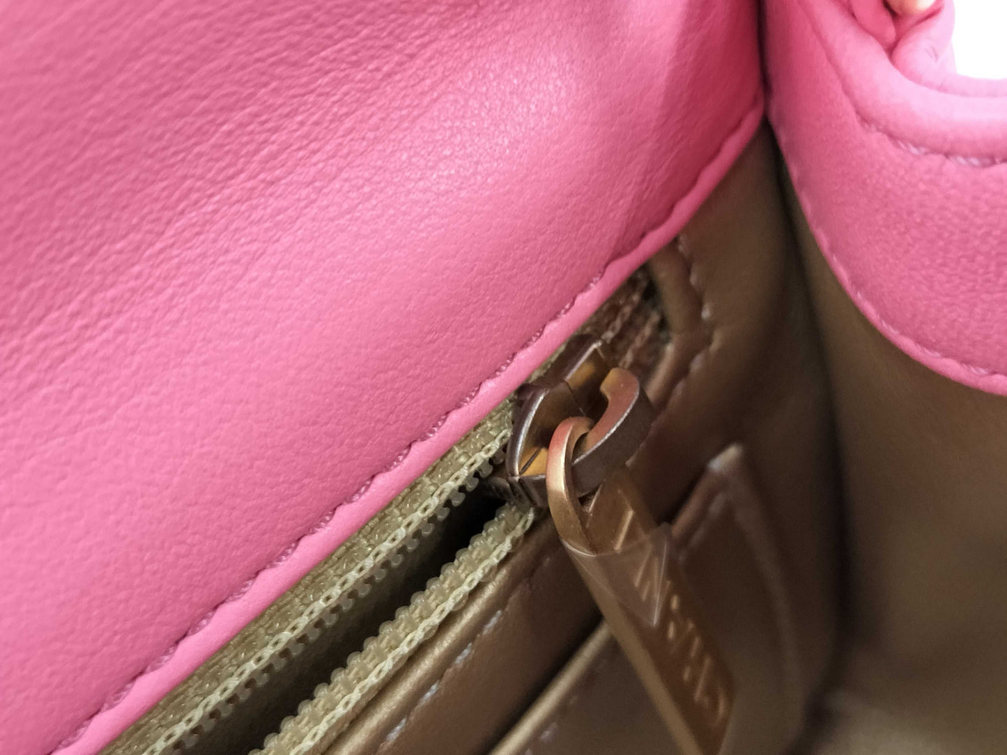 CHANEL CHANEL BAG MATELASSE LAMBSKIN PINK CRUSH MINI RECTANGULAR A37586 MICROCHIP CHAIN GHW AUUNK8TG Shoulder Bag