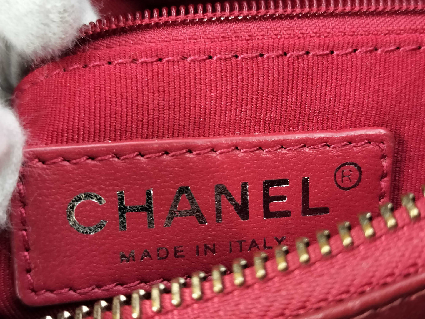 CHANEL CHANEL BAG GABRIELLE NO. 24 MAROON WOOL W CARD CHAIN STRAP 2-WAY 24872334 Shoulder Bag
