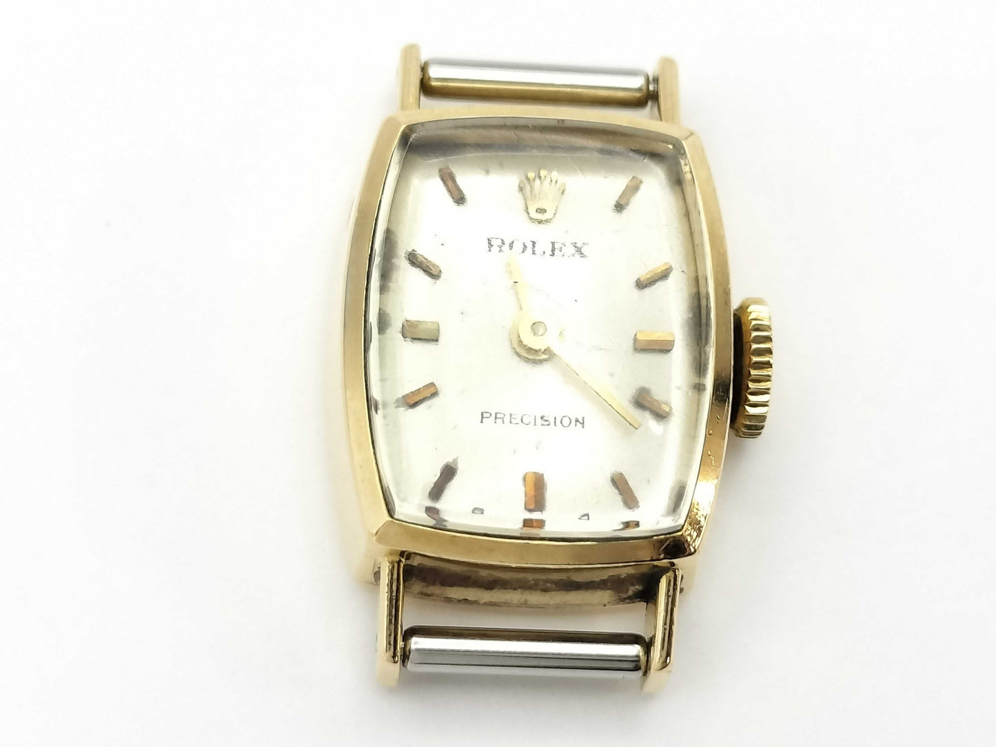 ROLEX Precision 3257677 Hand-wound 18K Gold Women's Watch