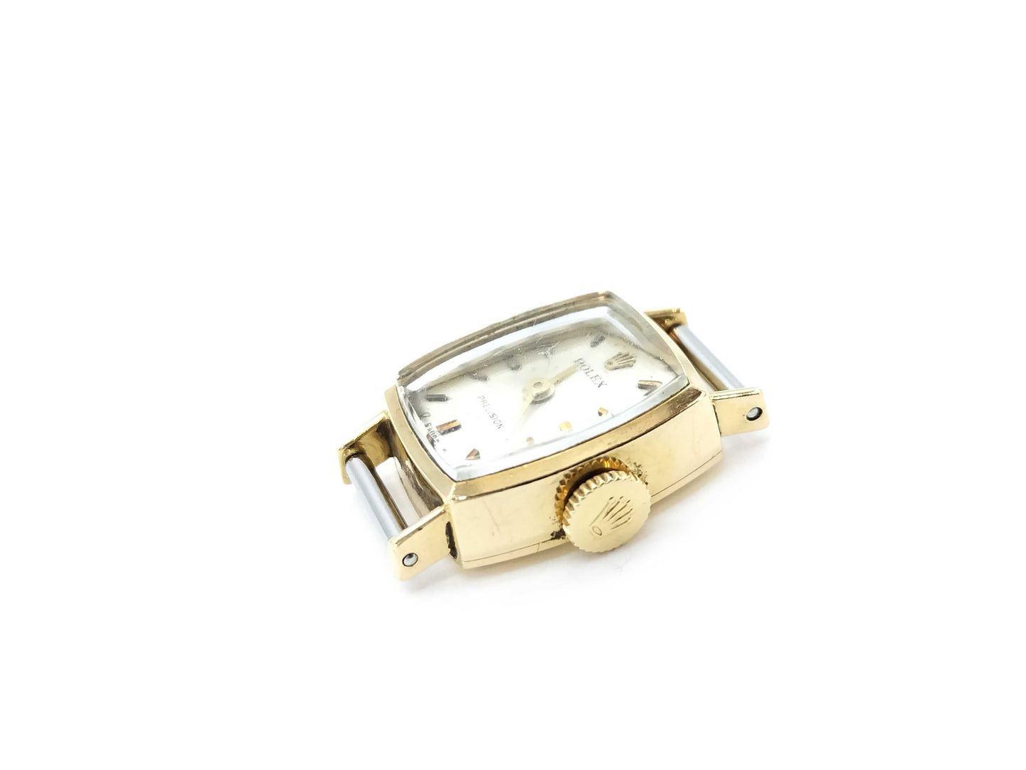 ROLEX Precision 3257677 Hand-wound 18K Gold Women's Watch