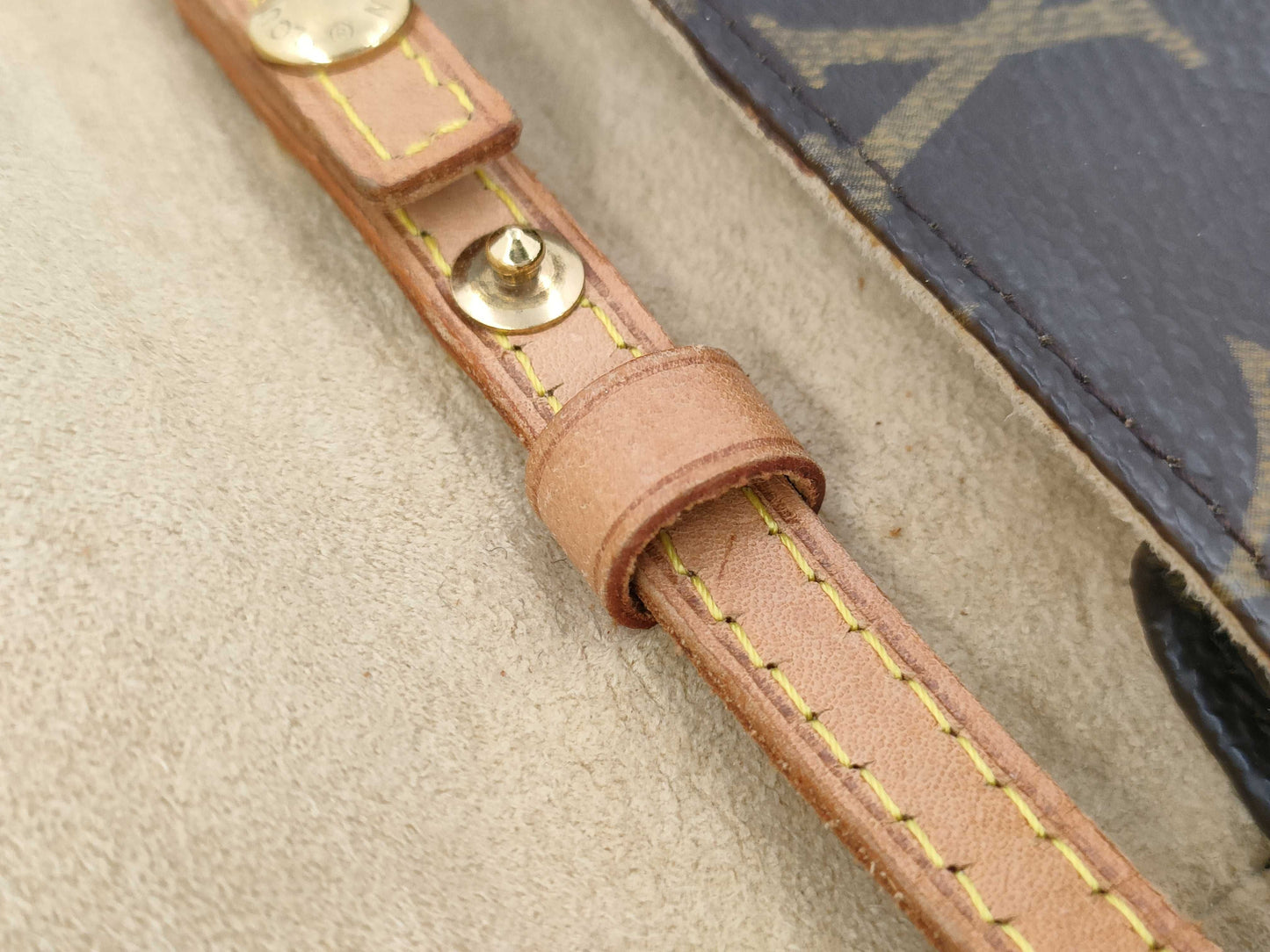 LOUIS VUITTON Monogram Brand Bag Pochette Twin CA0071 Shoulder Bag